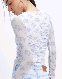 Y2K ruched top