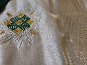 beautiful daily wear saree with stunning blouse