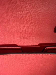 Michael Kors Coral Chain Wallet Crossbody