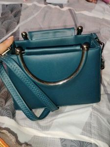 Stylish Teal Handbag
