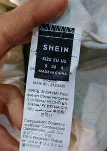 (SHEIN)Floral Corset Style Blouse