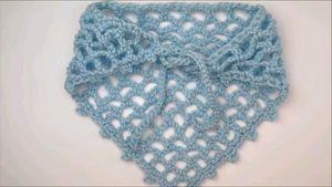 crochet handmade bandana