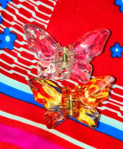 New Shine Butterfly Design Hair Clutcher