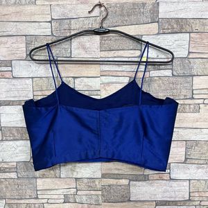 Blue polySilk Blouse