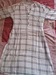 Checked Kurti