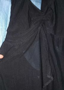 Elegant Black Swimdress