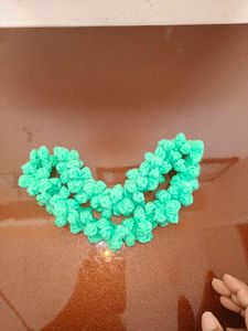 Handmade Crochet Floral Gajra