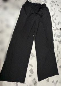 Black Wide Leg Palazzo Pants