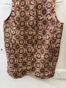 Fab India Cotton Nehru Jacket
