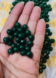 Green Beads for Jewelry Making