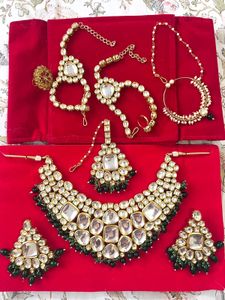 Exquisite Kundan Polki with Meenakari Jewellery Se