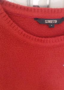 Street9 Red Knit Sweater