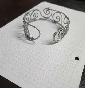 Artisan Wire Wrapped Bracelet 🌀