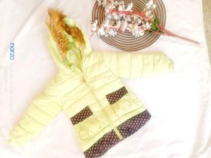 Cute Girl's Padded Winter Jacket