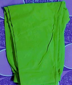 Parrat Green and Purple Leggings