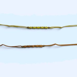 Handmade rakhis for Raksha Bandhan