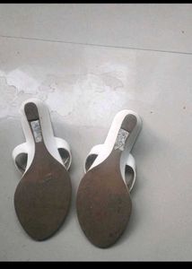 Inc.5 White Thong Sandals