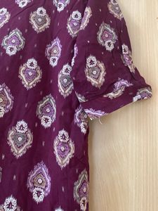 Elegant Kurta with Traditional Print