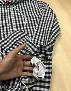 Classic Gingham Button-Down Shirt