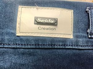 High Waisted Blue Denim Jeans
