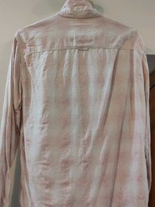 Men's Pink Casual Shirt