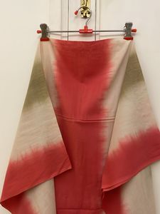 Boho Tie-Dye Dupatta with Tassels