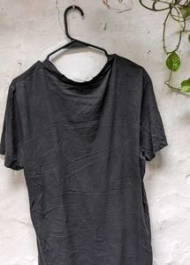 Black Graphic Print T-Shirt