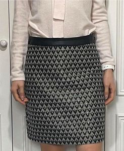 Chevron Mini Skirt &amp; Crop Top Set