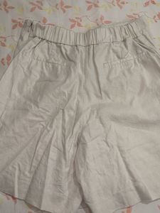 Linen Blend Skort