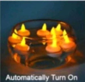 Floating LED Tea Lights combo Of 6 pc