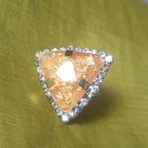 Adjustable cocktail ring