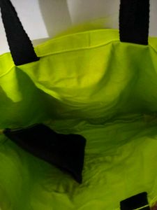 Retro Disco Tote Bag with Bottle pocket