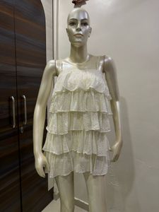 Ruffled Mini Dress