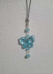 Y2K butterfly phone charm