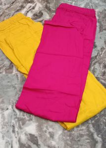 Colorful Cotton Pants - Set of 5
