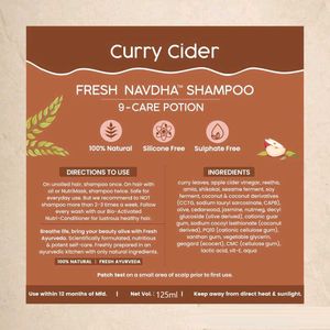 Nat Habit Curry Cider Navdha Shampoo