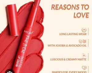 Mila Beaute Matte Lip Crayons