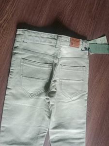 Khaki Slim Fit Pants