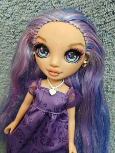 Rainbow High Doll with Purple Hair