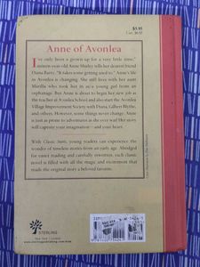 Anne Of Avonlea Fictional Book