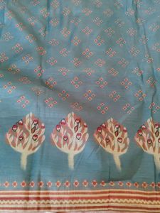 Elegant Blue Printed Kurta
