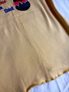 Pure Cotton Ribbed Top