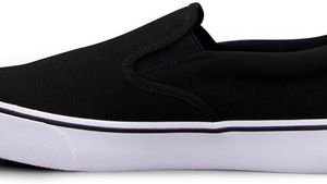 Imported Stylish Black Slip-On Sneakers