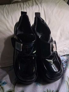 Chunky Platform Wedge Shoes