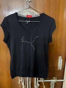 Puma Black T-Shirt