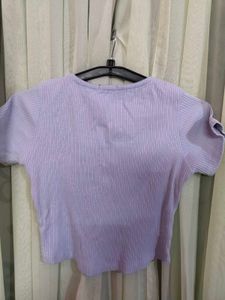 Ribbed Cropped Top
