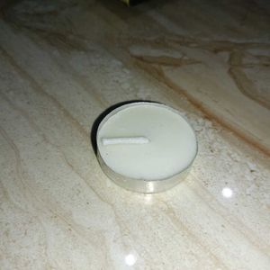 White Tealight Candle Set of 50 pcs