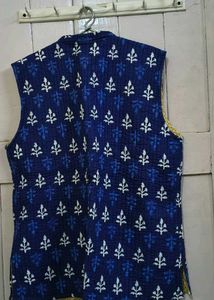Double sided half jacket for women 100% cotton
