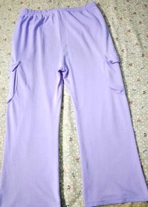 Lavender Cargo Sweatpants | trousers for women