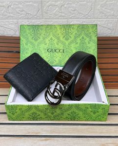 Gucci Belt and Wallet Set